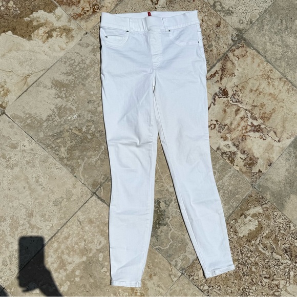 SPANX White Ankle Skinny Jeans Size S/P - Picture 9 of 12
